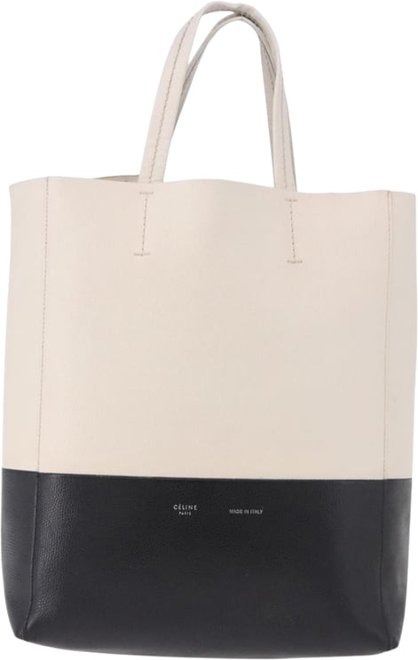 Celine Celine Vertical Bi-Cabas Tote Leather Large