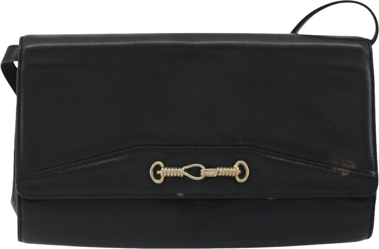 Celine Celine Vintage Horsebit Sling Leather
