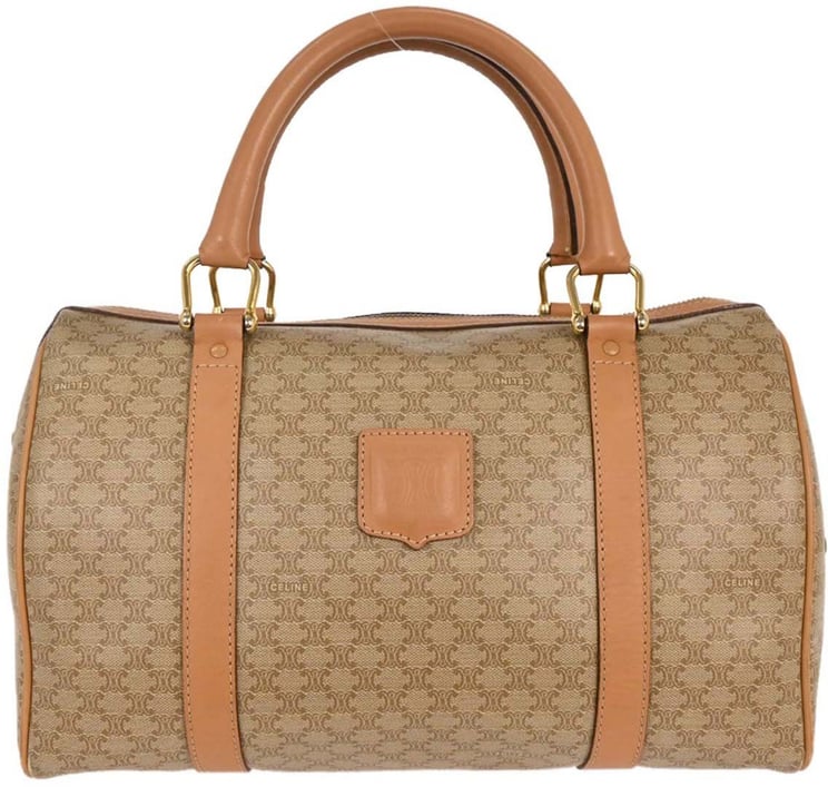 Celine Celine Vintage Duffle Bag Canvas and Leather