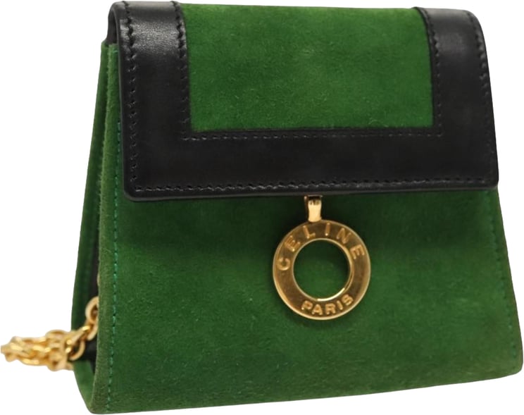Celine Celine Circle Logo Suede