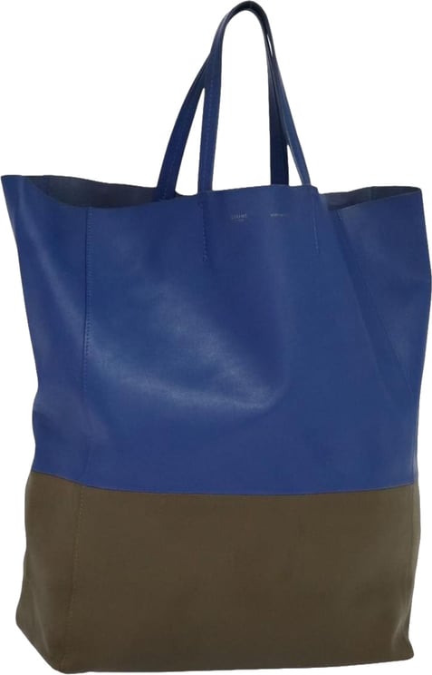 Celine Celine Vertical Cabas Tote Leather Large