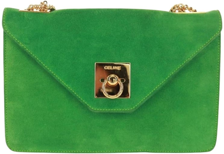 Celine Celine Vintage Shoulder Bag Suede