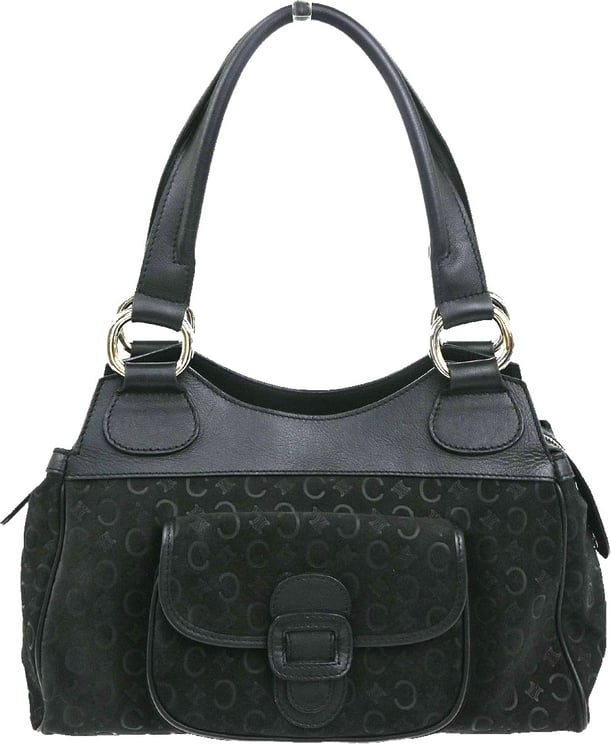 Celine Celine C Macadam Handbag Suede
