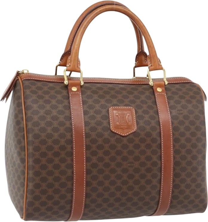 Celine Celine Vintage Macadam Boston bag Canvas and Leather