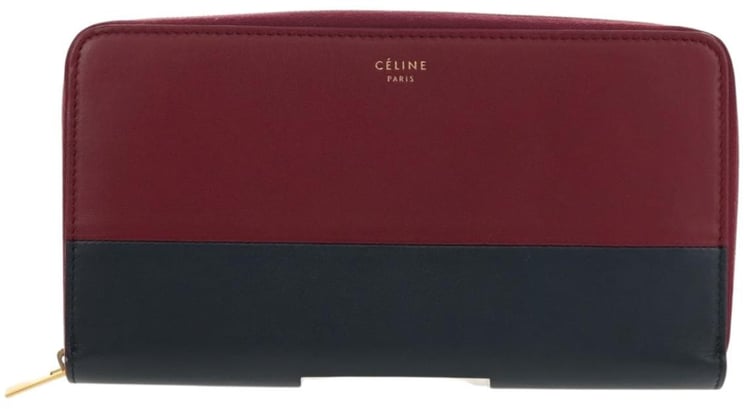 Celine Celine Multifunction Flap Wallet Leather Large