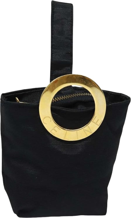 Celine Celine Circle Logo Pouch Nylon