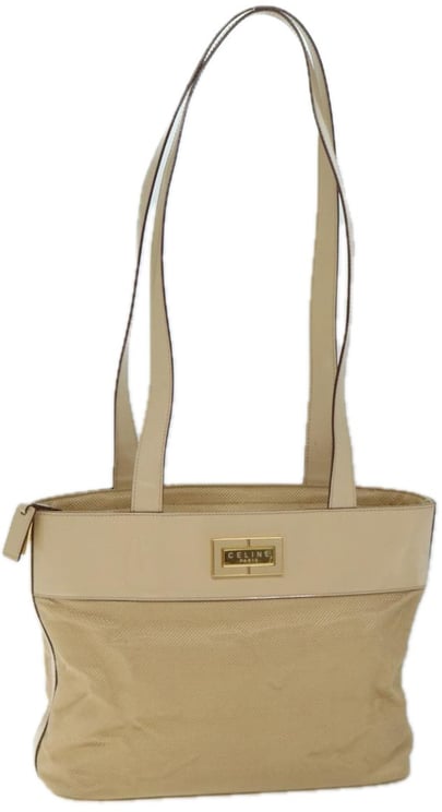 Celine Celine Shoulder Bag Canvas