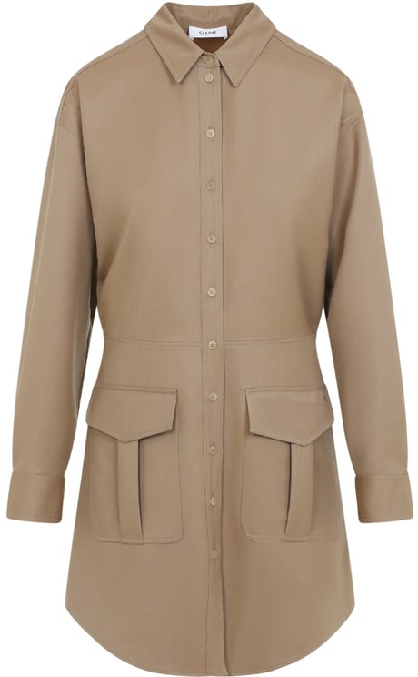 Celine Celine Wool Mini Dress