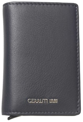Cerruti 1881 Cerruti 1881 Blue Calfskin Men Wallet