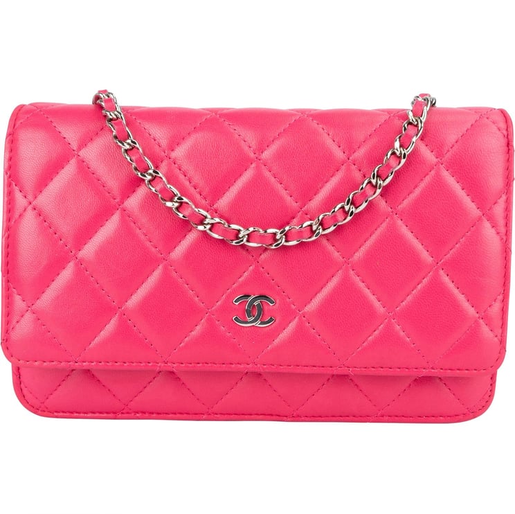 Chanel Chanel Quilted Lambskin Wallet On Chain Crossbody Bag