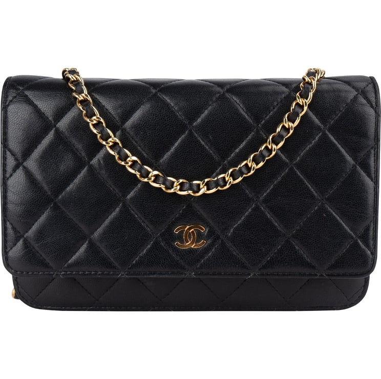 Chanel Chanel Quilted Lambskin CC Wallet On Chain Crossbody Bag