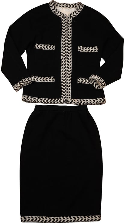 Chanel Chanel Bicolot Cotton Costume Set (FR 40 / DE 38)