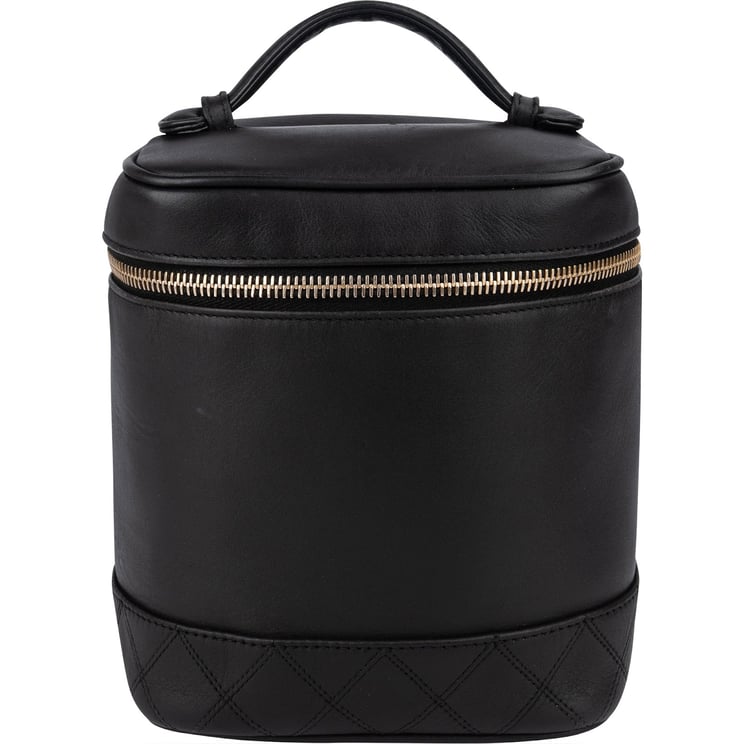 Chanel Chanel Stitching Lambskin Vanity Case Handbag