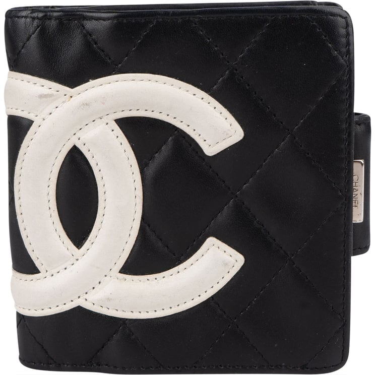 Chanel Chanel Quilted Lambskin Cambon Bifold Wallet