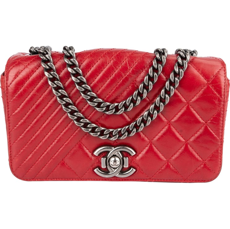 Chanel Chanel Quilted Calfskin Leather Boy Single Flap Crossbody Bag