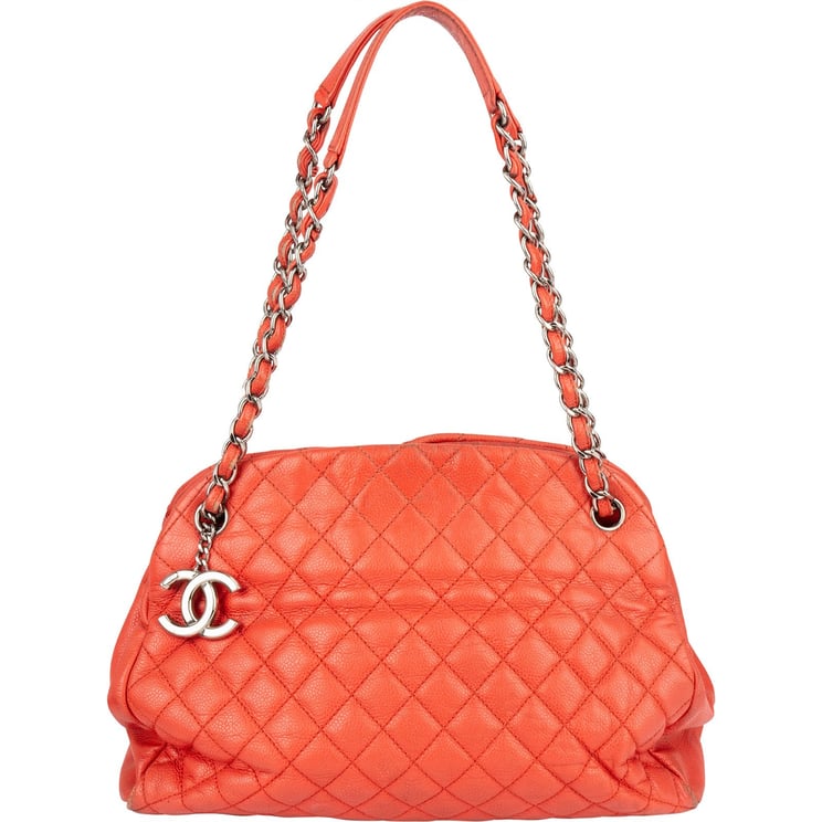 Chanel Chanel Quilted Caviar Leather CC Shoulder Bag