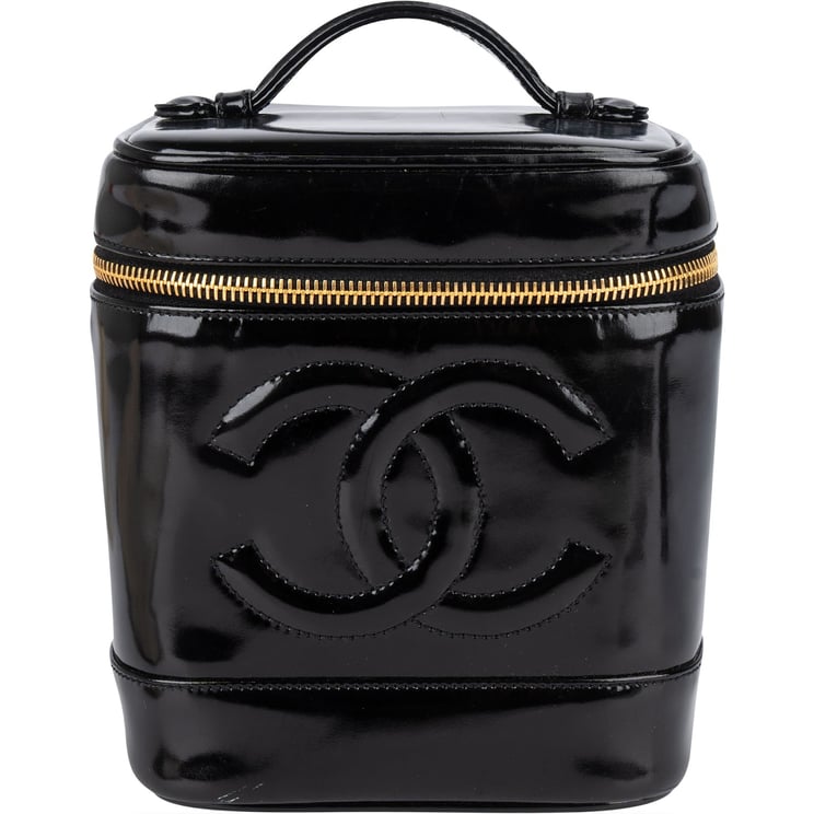 Chanel Chanel Patent Leather Vanity CC Handbag
