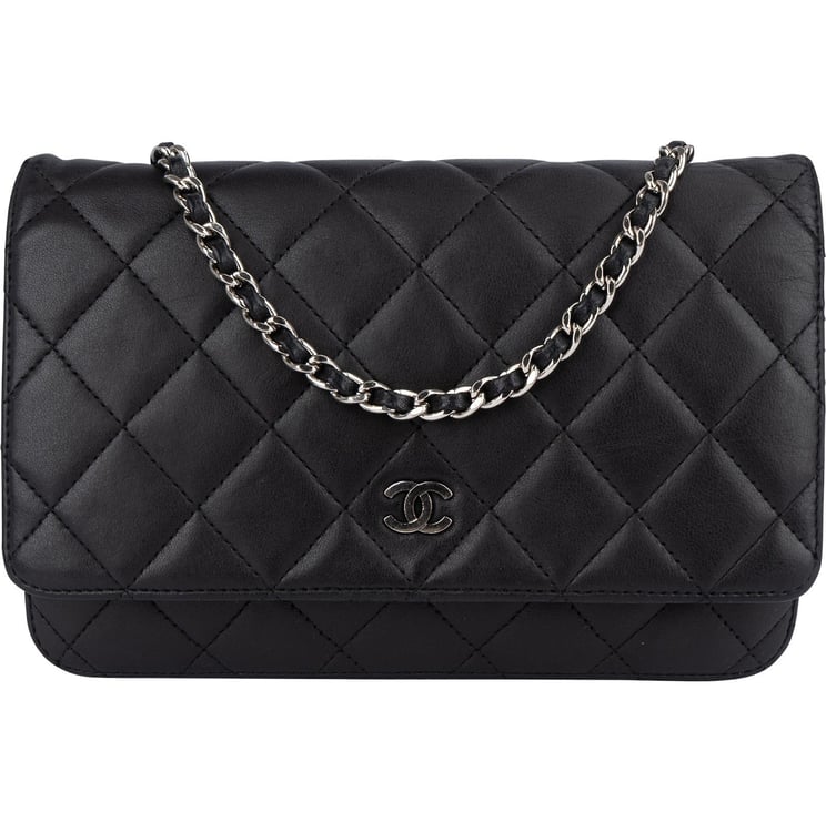 Chanel Chanel Quilted Lambskin Wallet On Chain Crossbody Bag
