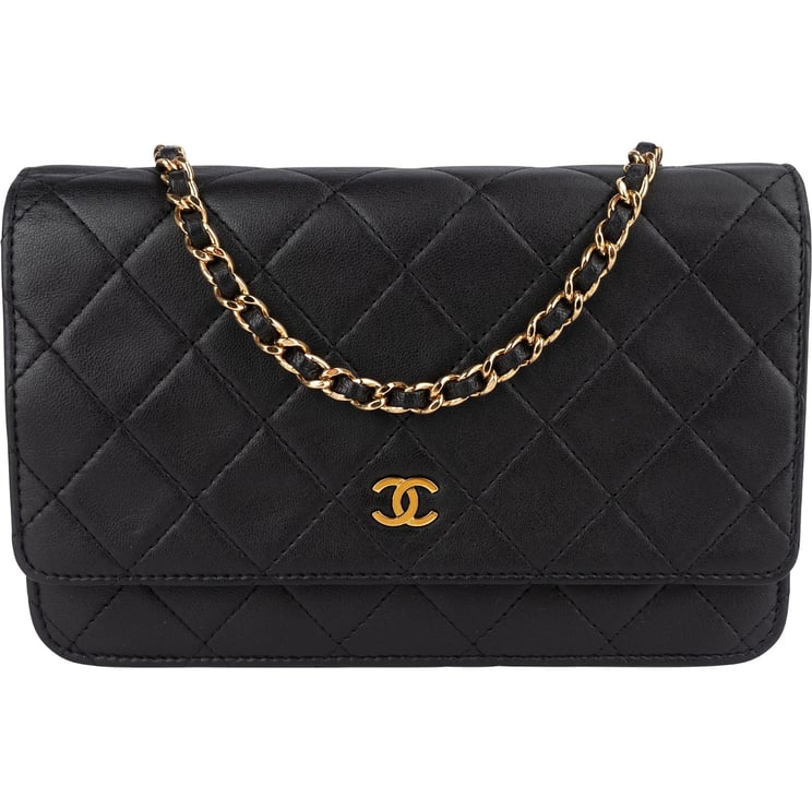 Chanel Chanel Quilted Lambskin Wallet On Chain Crossbody Bag