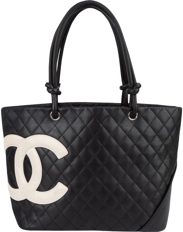 Chanel Chanel Quilted Lambskin Cambon CC Shoulder Bag