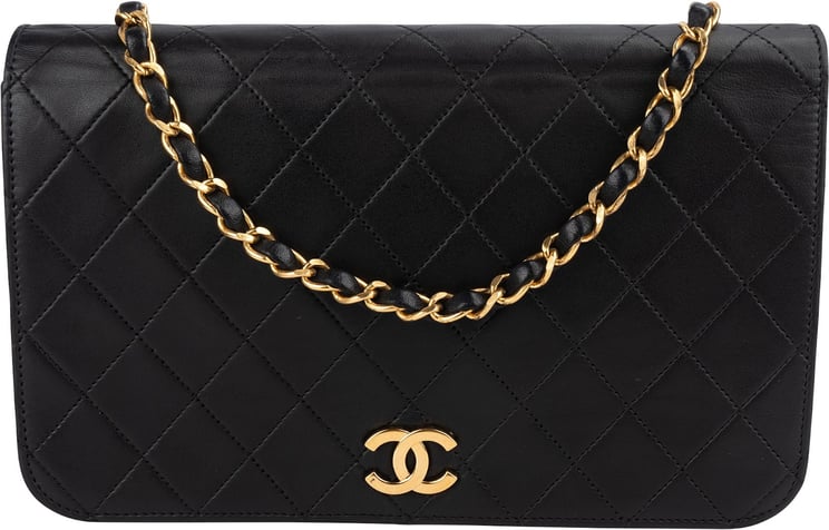 Chanel Chanel Quilted Lambskin 24K Gold  Single Flap Shoulder Bag