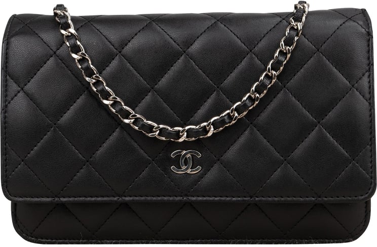 Chanel Chanel Quilted Lambskin Wallet on Chain Crossbody Bag