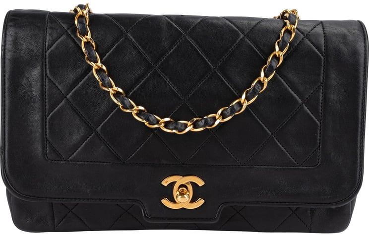 Chanel Chanel Quilted Lambskin 24K Gold Single Flap Crossbody Bag