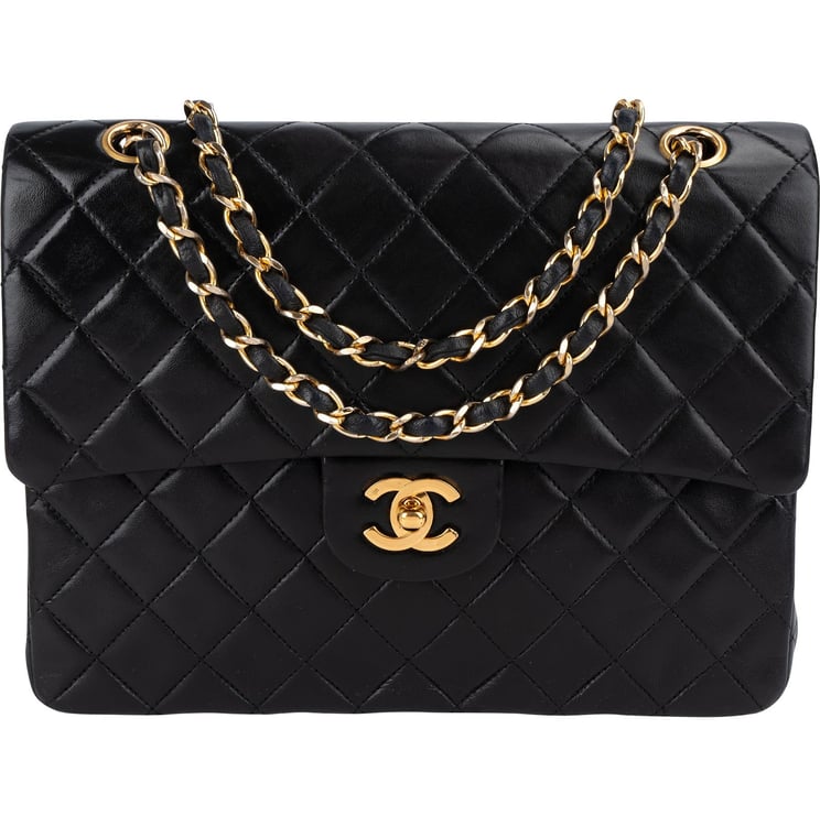 Chanel Chanel Quilted Lambskin 24K Double Flap Shoulder Bag
