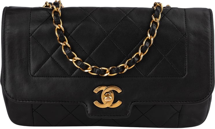 Chanel Chanel Quilted Lambskin 24K Gold Single Flap Crossbody Bag