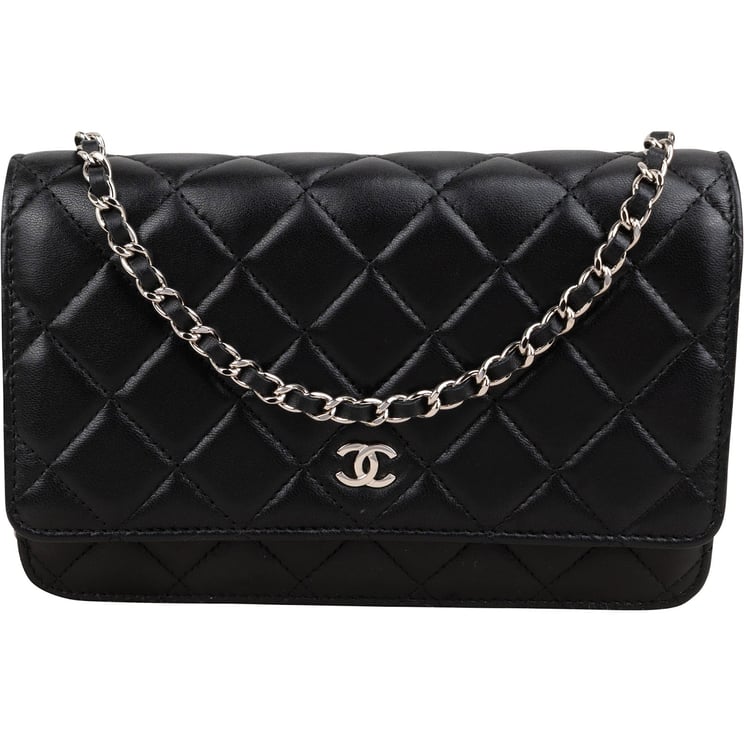 Chanel Chanel Quilted Lambskin Wallet On Chain Crossbody Bag