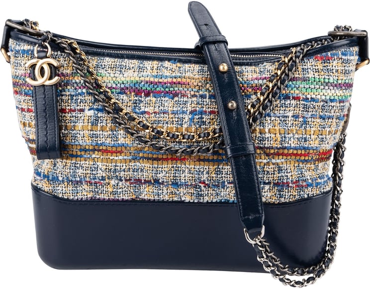 Chanel Chanel Tweed & Lambkin Gabrielle Crossbody Bag
