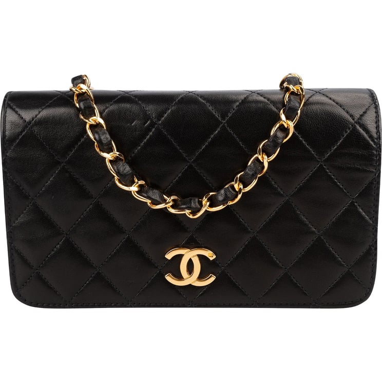Chanel Chanel Quilted Lambskin 24K Gold Single Flap Shoulder Bag
