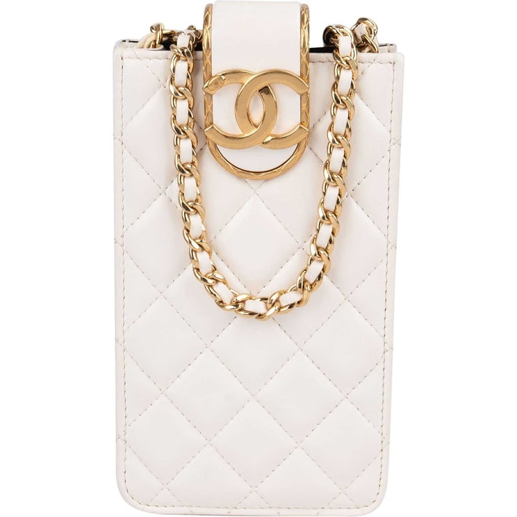 Chanel Chanel Quilted Lambskin CC in Love Phone Crossbody Bag