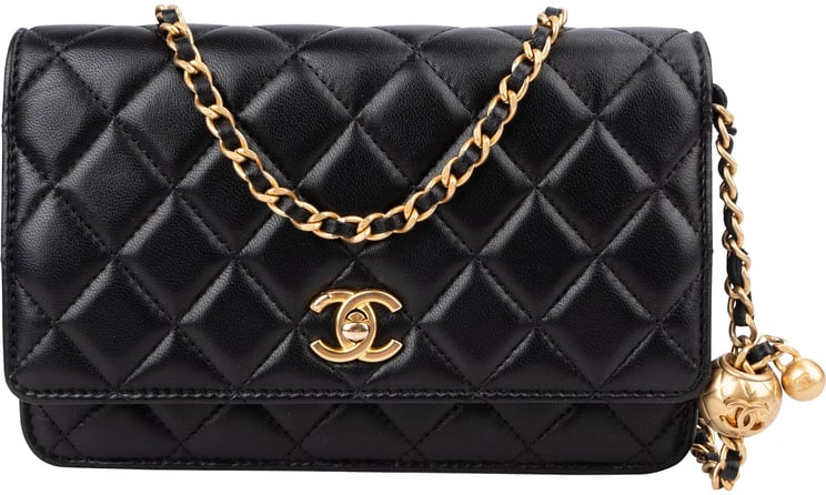 Chanel Chanel Quilted Lambskin Pearl Crush Wallet On Chain Crossbody Bag