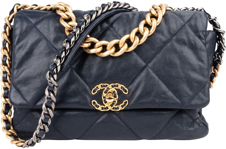Chanel Chanel 19 Quilted Lambskin Chanel Single Flap Crossbody Bag