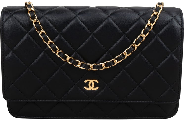 Chanel Chanel Quilted Lambskin Wallet On Chain Crossbody Bag