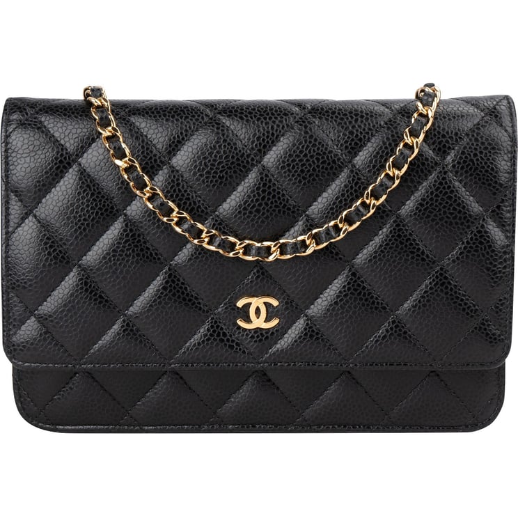 Chanel Chanel Caviar Leather Wallet On Chain Crossbody Bag