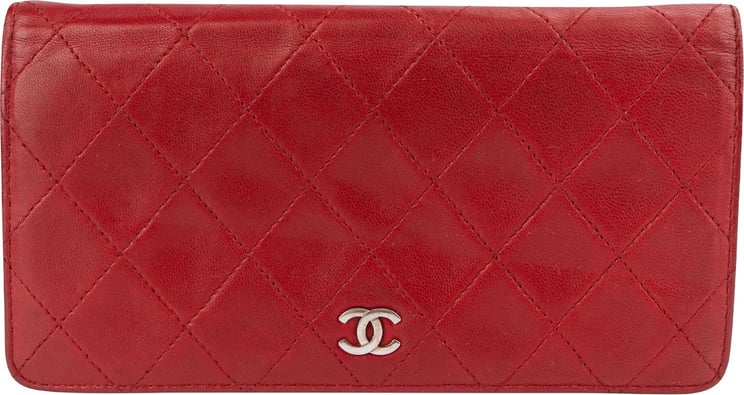 Chanel Chanel Quilted Leather Long Flap CC Wallet
