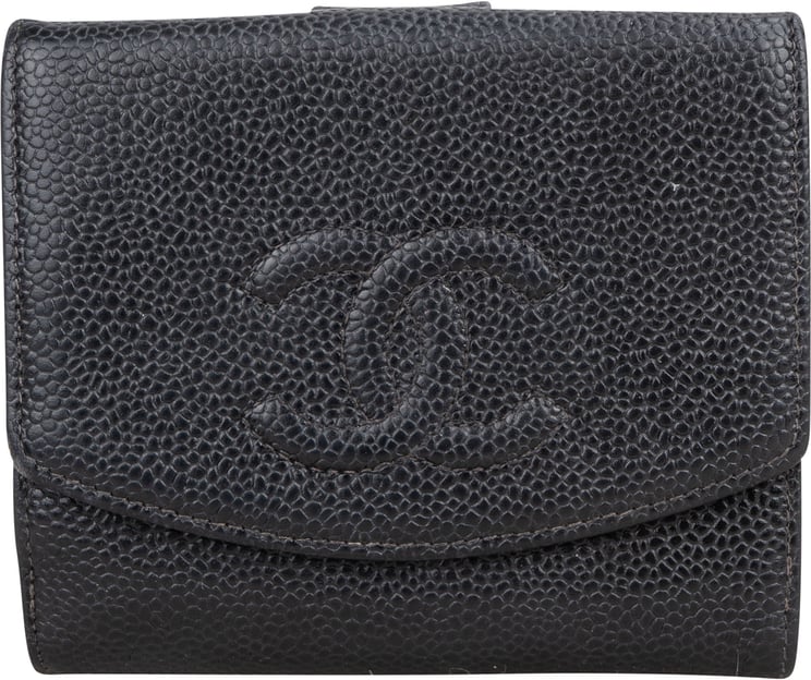 Chanel Chanel Caviar Leather CC Wallet