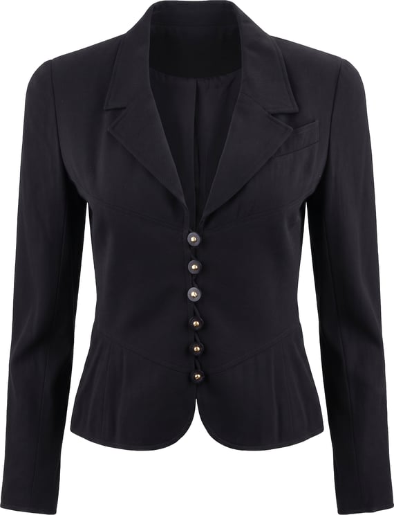 Chanel Chanel Black Wool Jacket (DE36 / FR38)