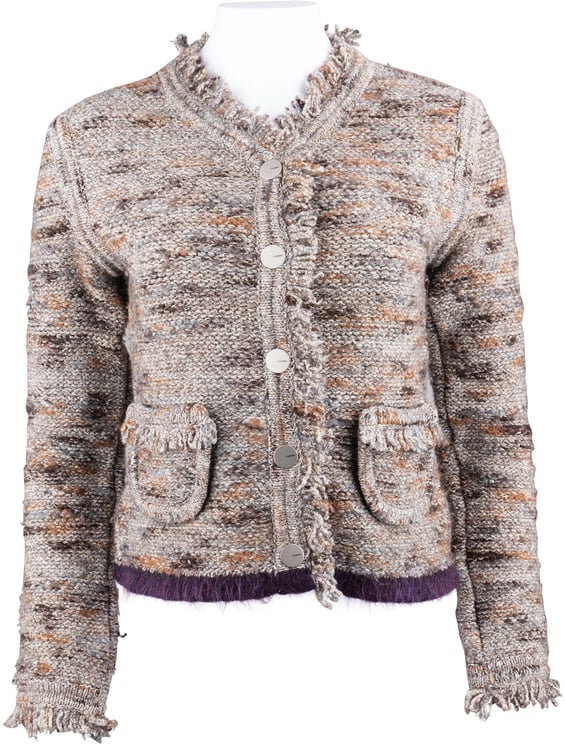Chanel Chanel Multicolor Tweed 1999 Runway Jacket (D36 / FR38)