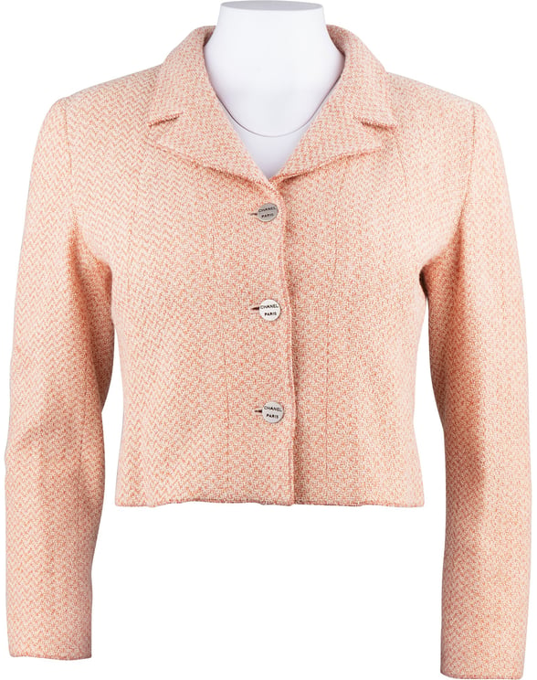 Chanel Chanel Multicolor Tweed Jacket (D34 / FR36)