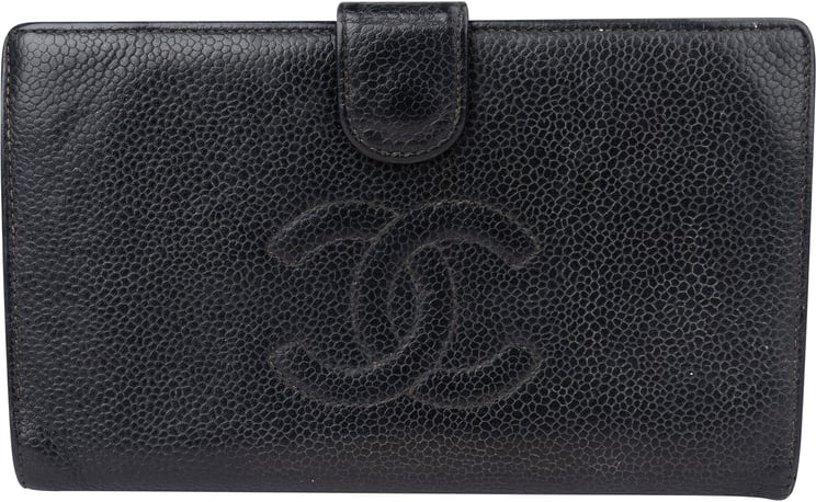 Chanel Chanel Cavair Leather CC Wallet