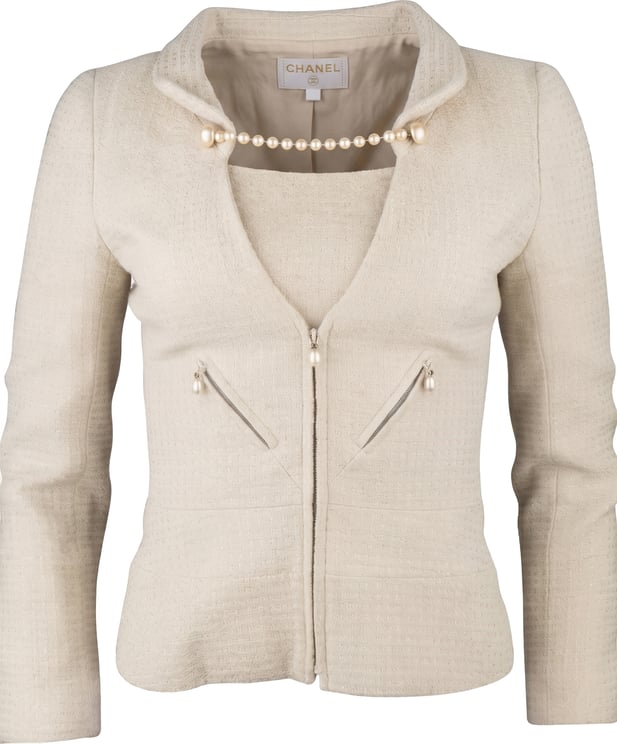 Chanel Chanel Glitter Tweed Set Jacket (DE35 / FR38)