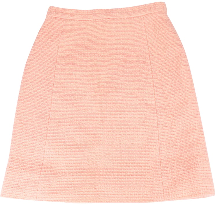 Chanel Chanel Pink Tweed Skirt (DE38 / FR40)