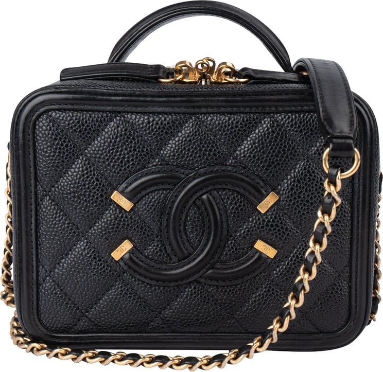 Chanel Chanel Caviar Leather CC Filigree Handbag