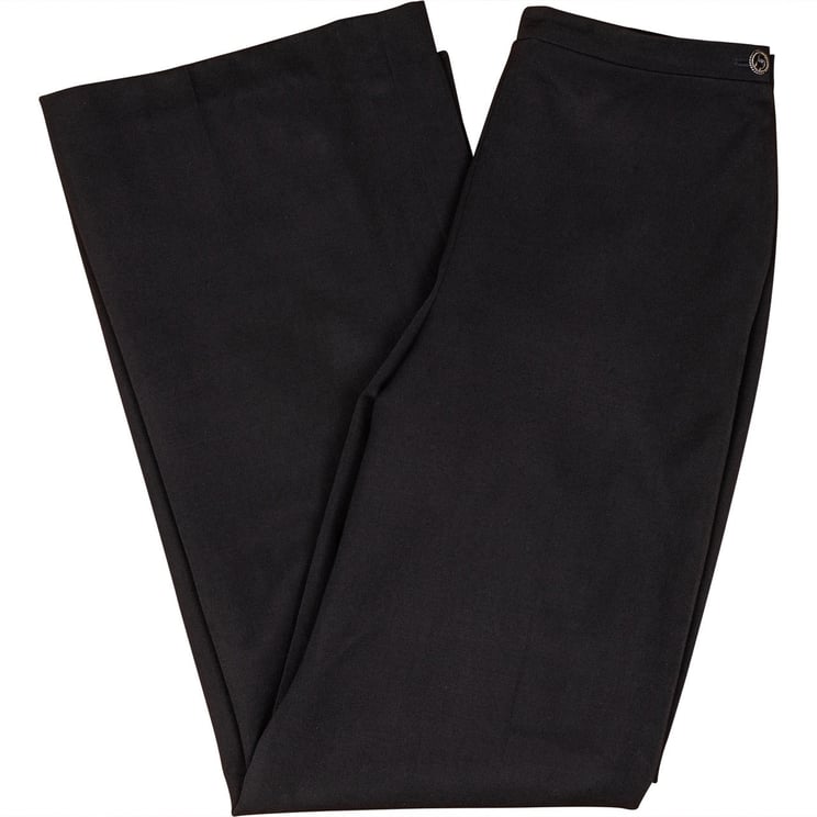 Chanel Chanel CC Noir Wool Pants (DE34 / FR36)
