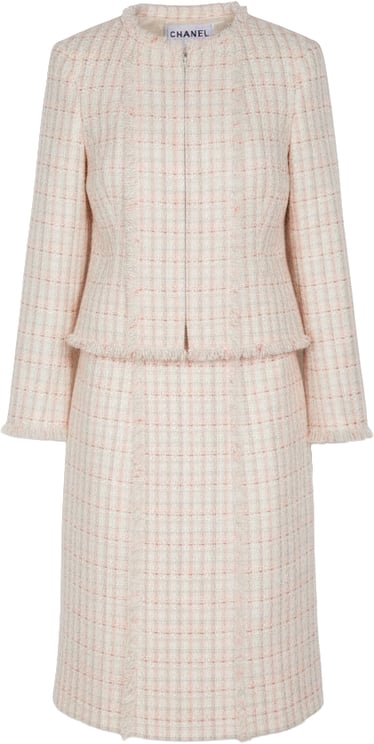 Chanel Chanel Multicolor Tweed Jacket Costume Set (DE34 / FR36)