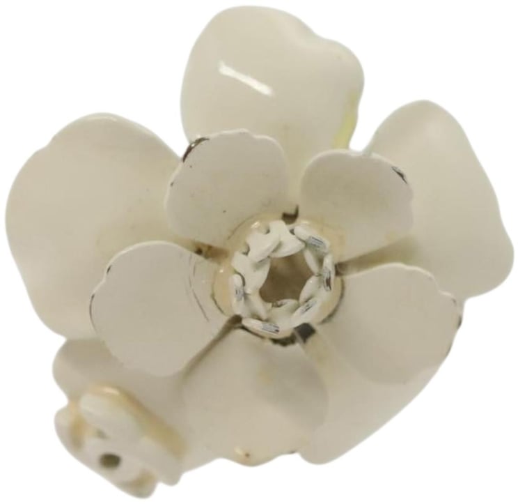 Chanel Chanel Camellia Ring Metal and Resin
