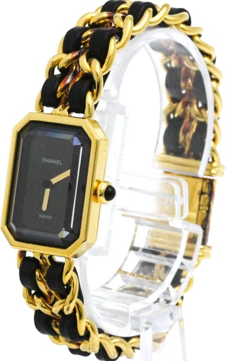 Chanel Chanel Premiere Rock Quartz Plated Metal and Leather 20